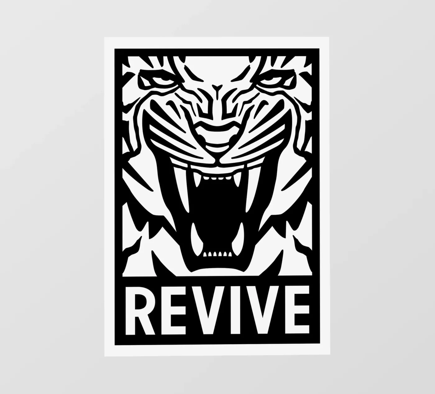 Revive Tiger pellicola backlit da Asobōze