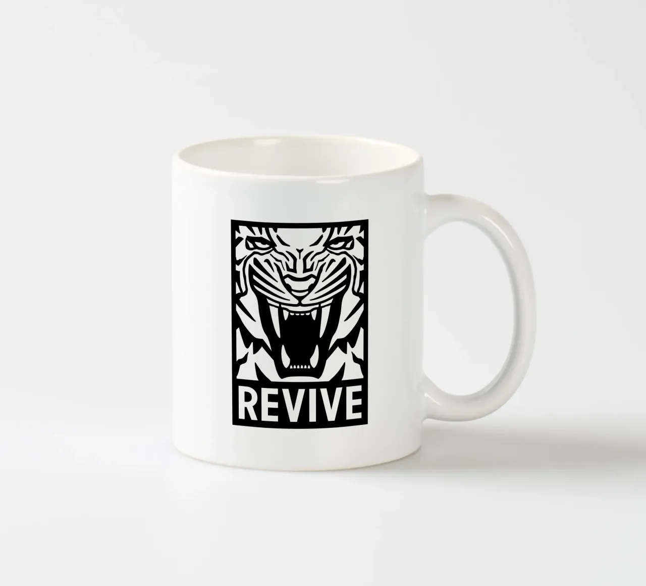 Revive Tiger tazza in ceramica da Asobōze
