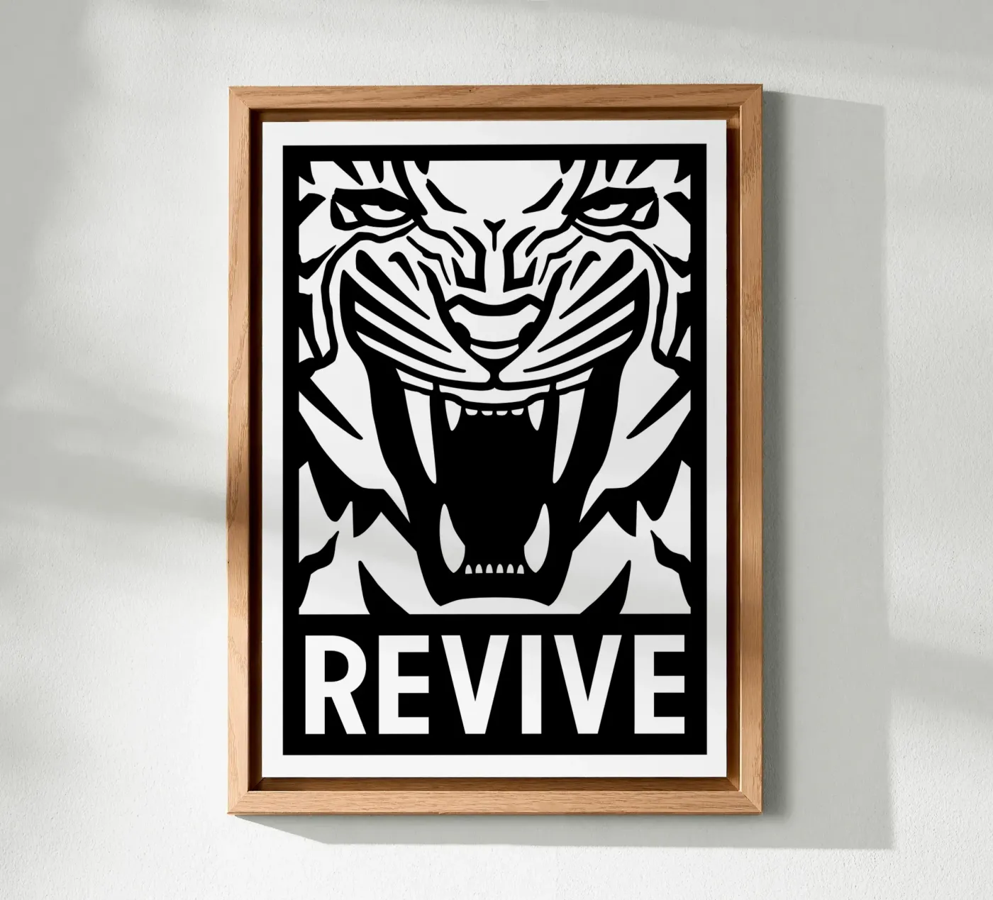 Revive Tiger alluminio dibond da Asobōze