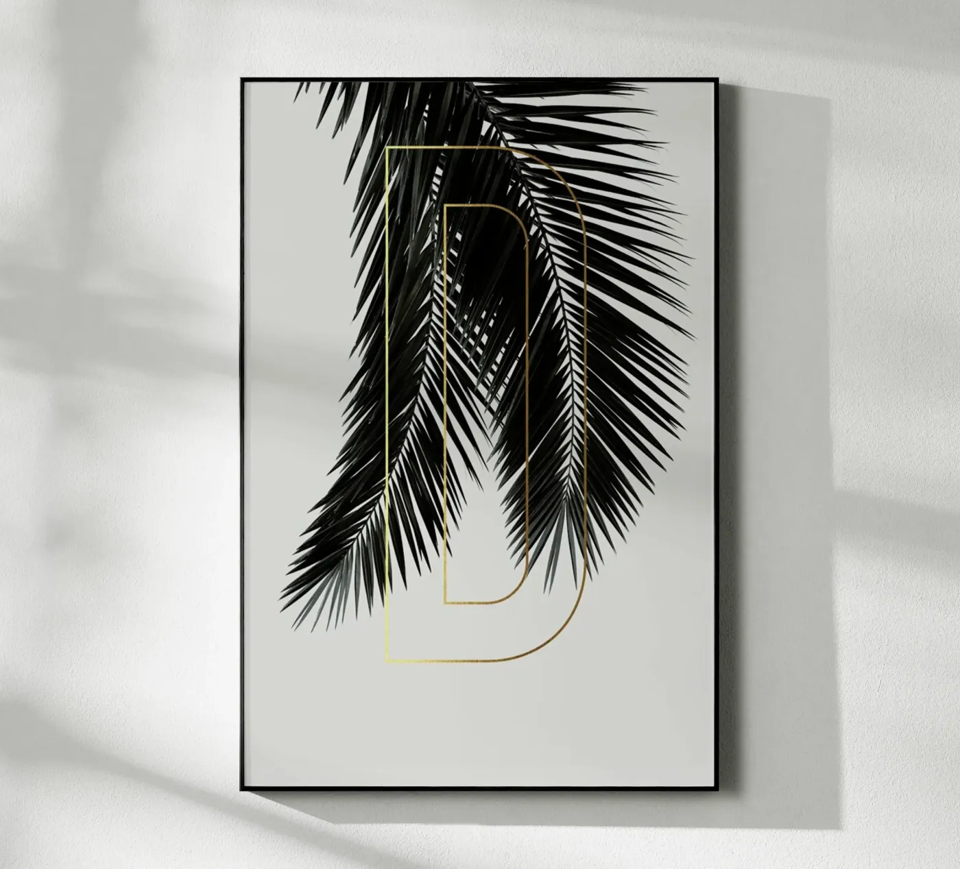 ABC Plants - D Acryl-Glas von typealive
