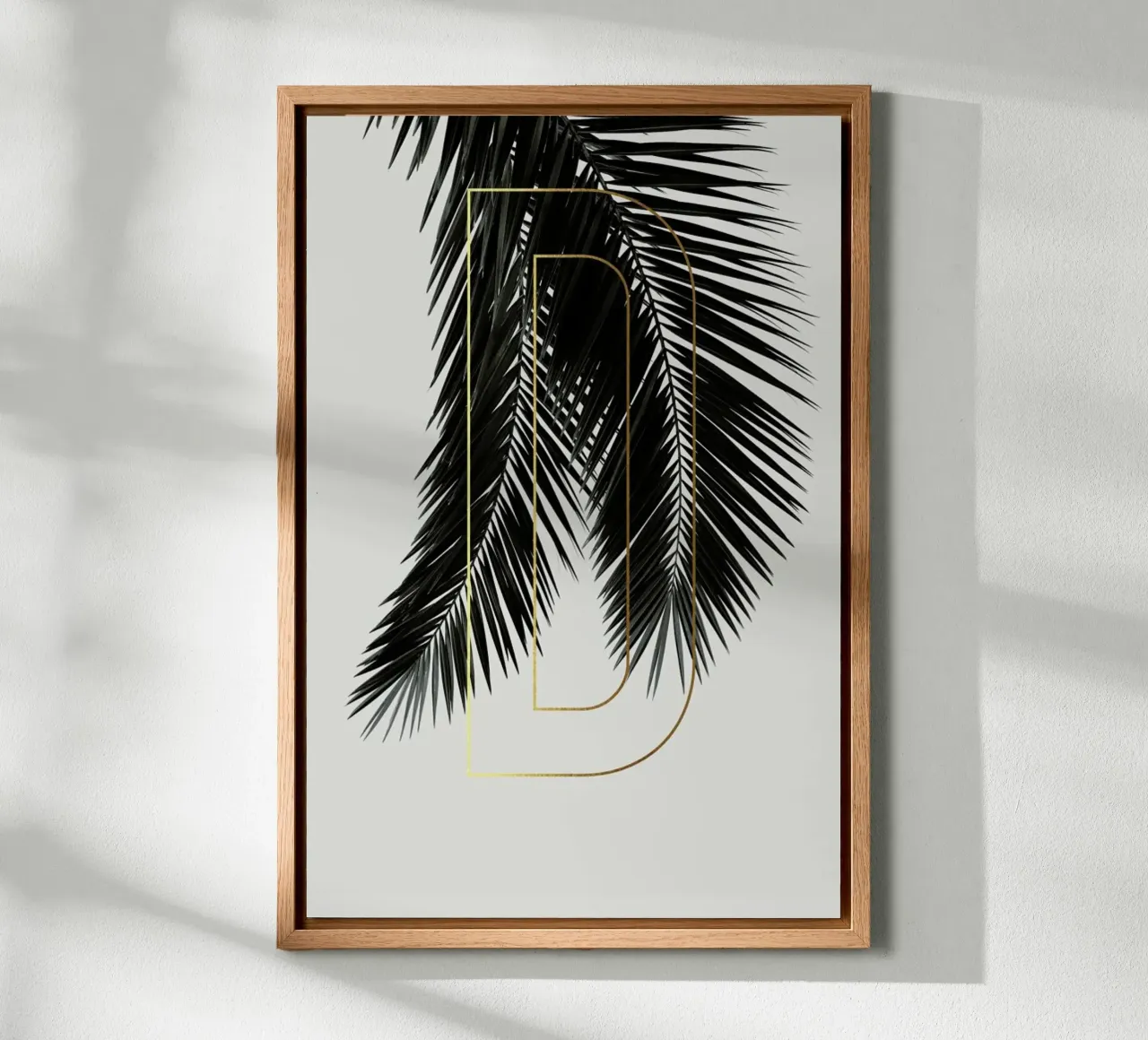 ABC Plants - D tela con Cornice a cassetta da typealive