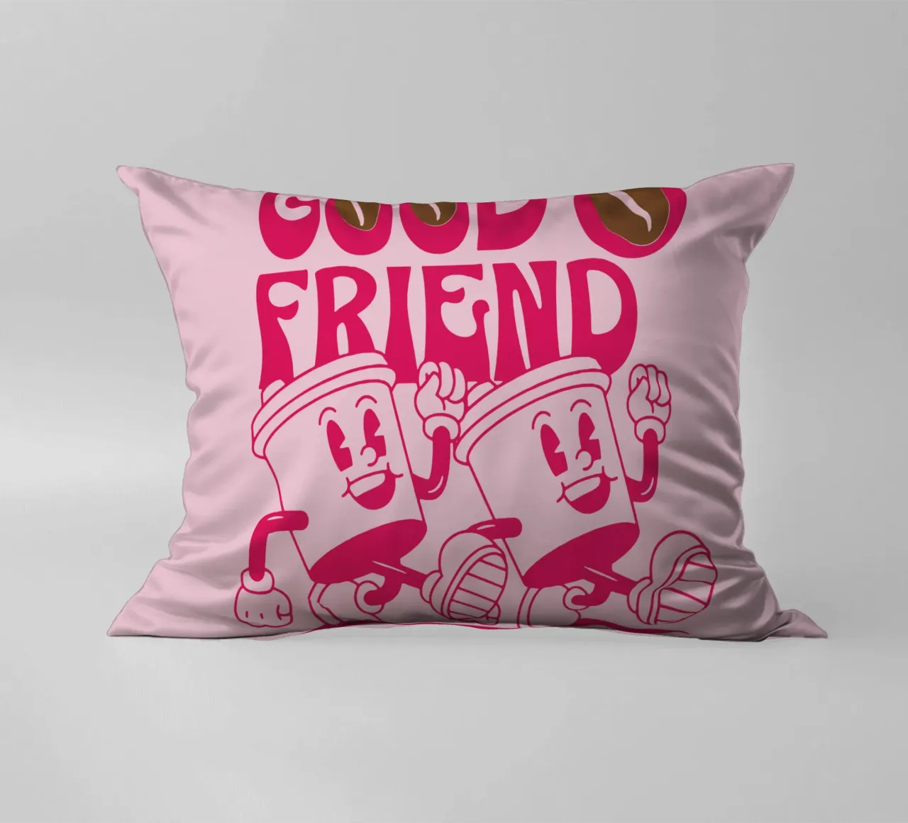 Buon amico Buon caffè cuscino da Gunawan Rb