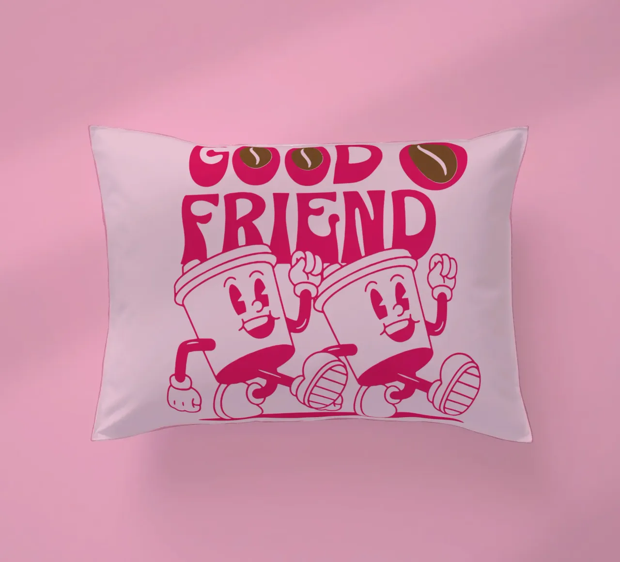 Buon amico Buon caffè cuscino da Gunawan Rb