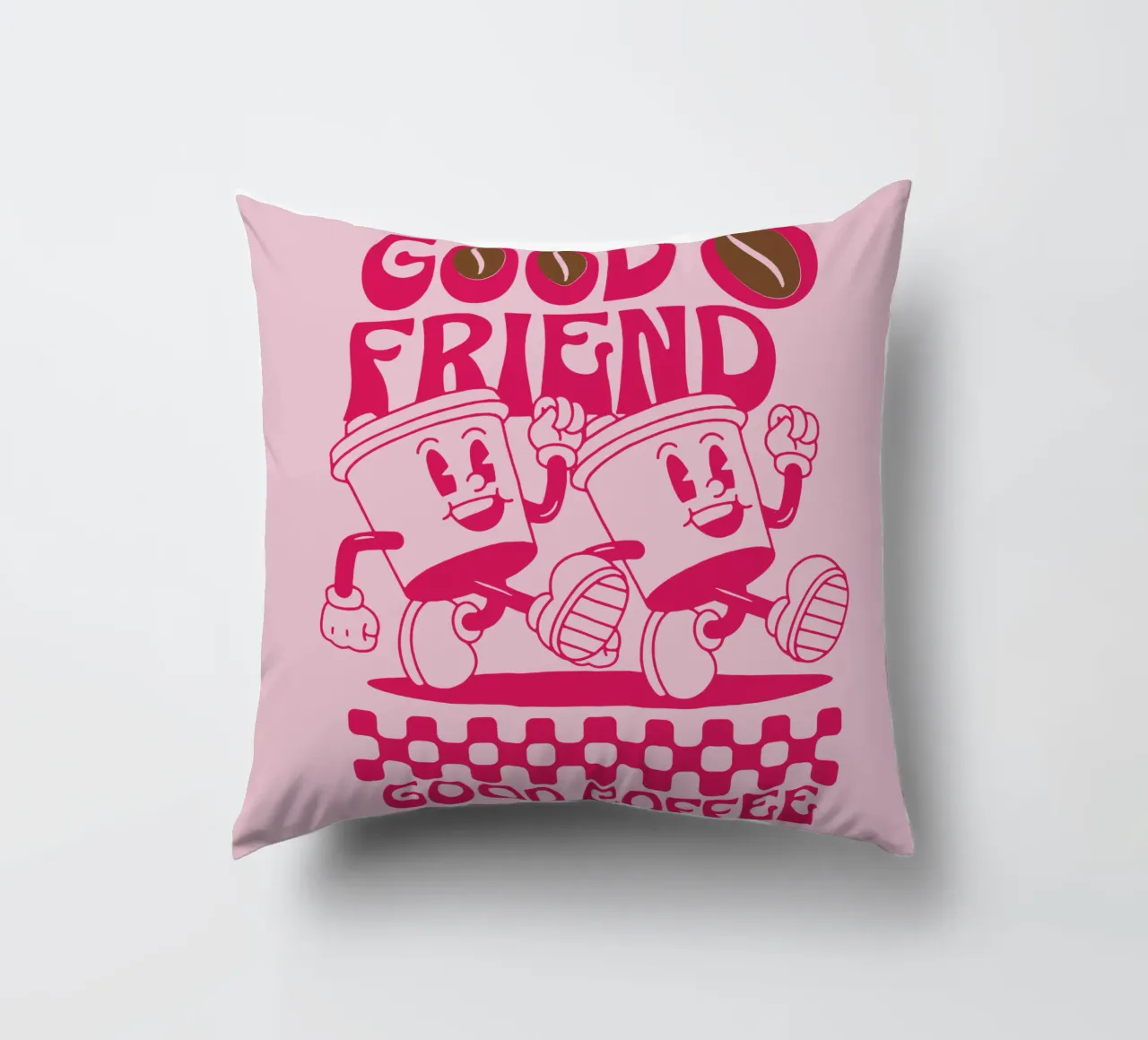Buon amico Buon caffè cuscino da Gunawan Rb