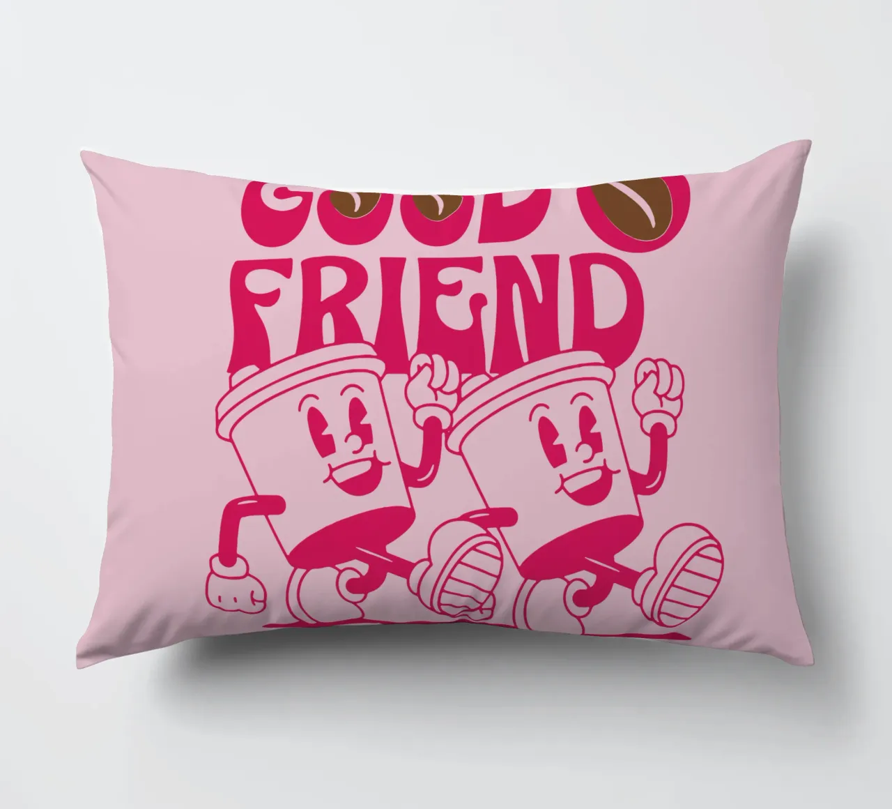 Buon amico Buon caffè cuscino da Gunawan Rb