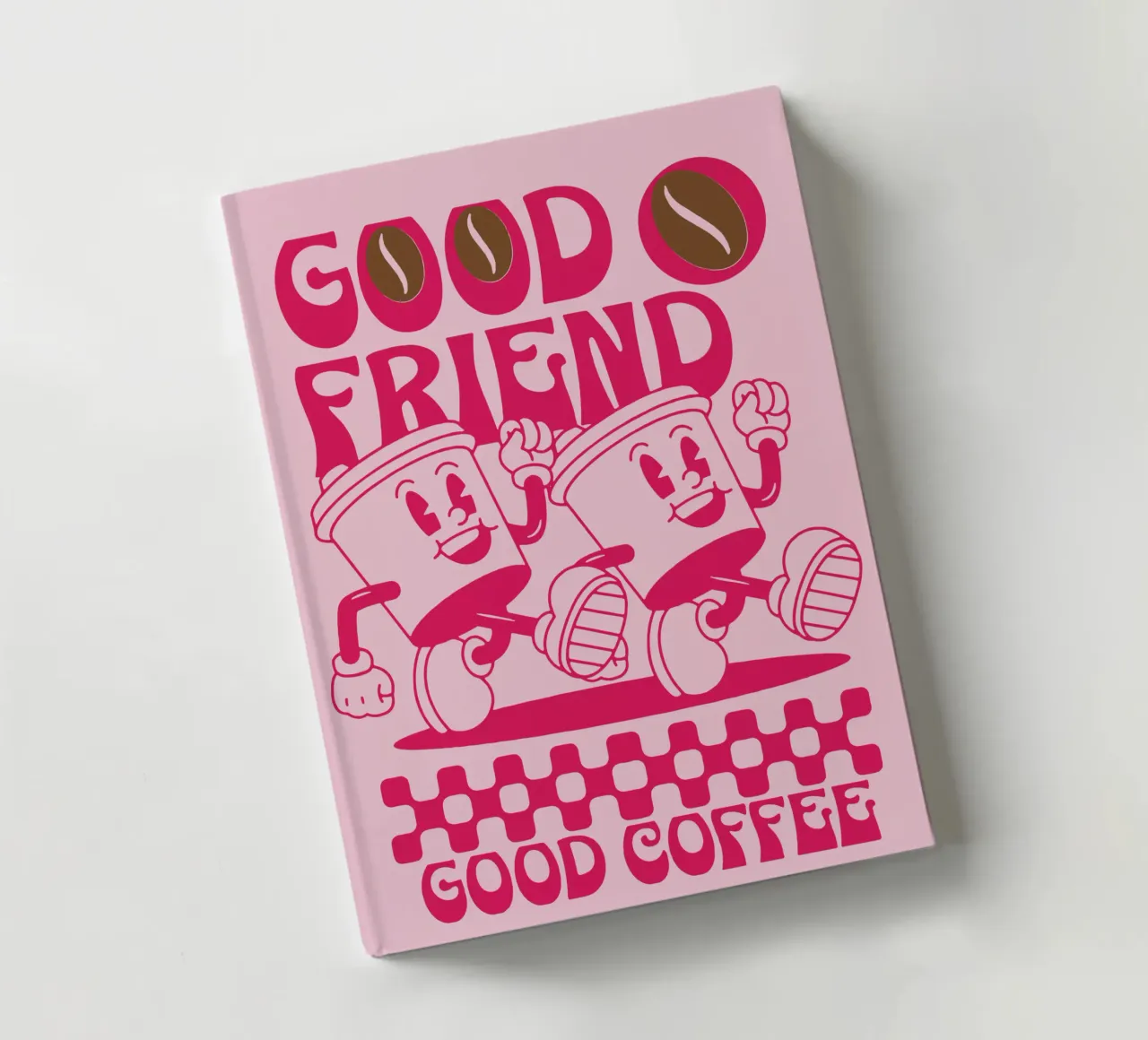 Good Freind Good Coffee notebook by Gunawan Rb