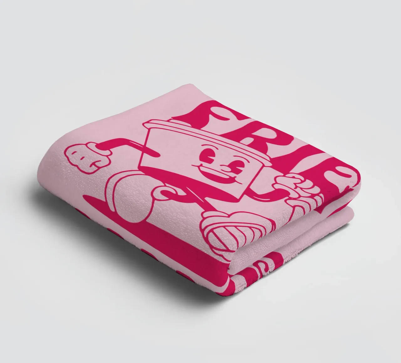 Goede vriend Goede koffie badhanddoek van Gunawan Rb