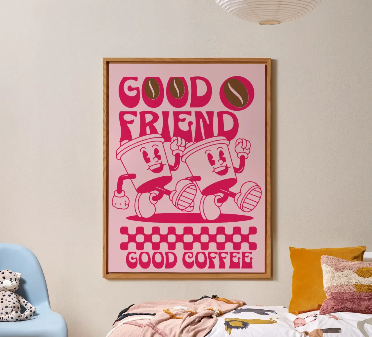 Buon amico Buon caffè alluminio dibond da Gunawan Rb