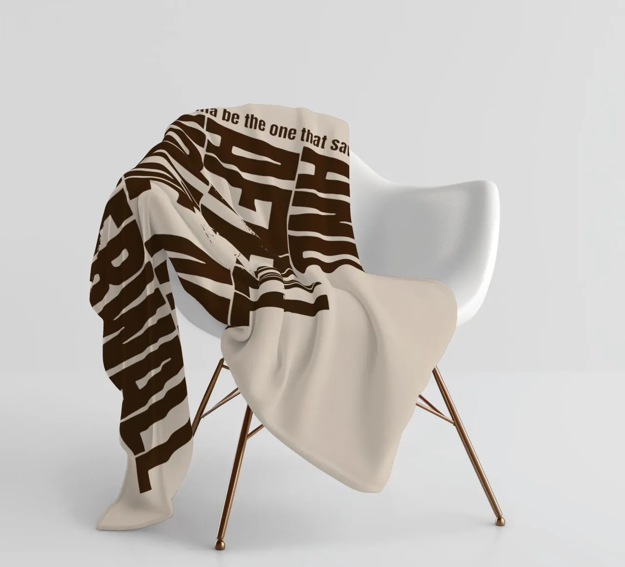 E dopo tutto sei il mio muro delle meraviglie coperta in pile da Gunawan Rb