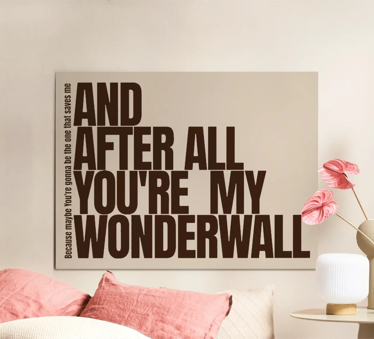 And After All You're My Wonderwall hahnemühle by Gunawan Rb
