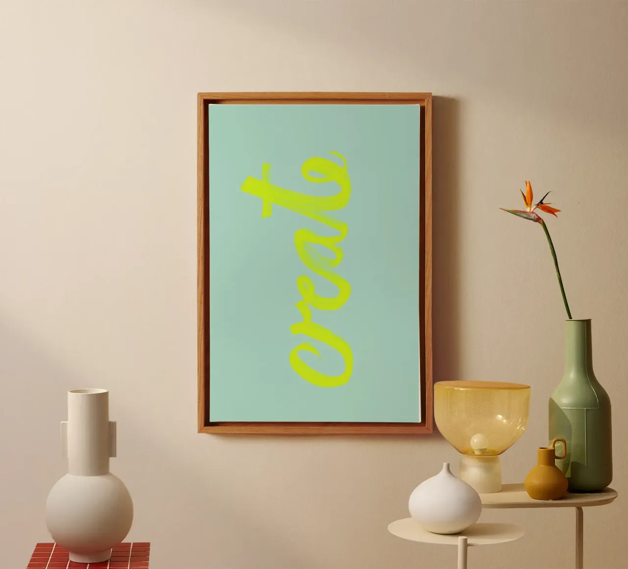 Create canvas by typealive