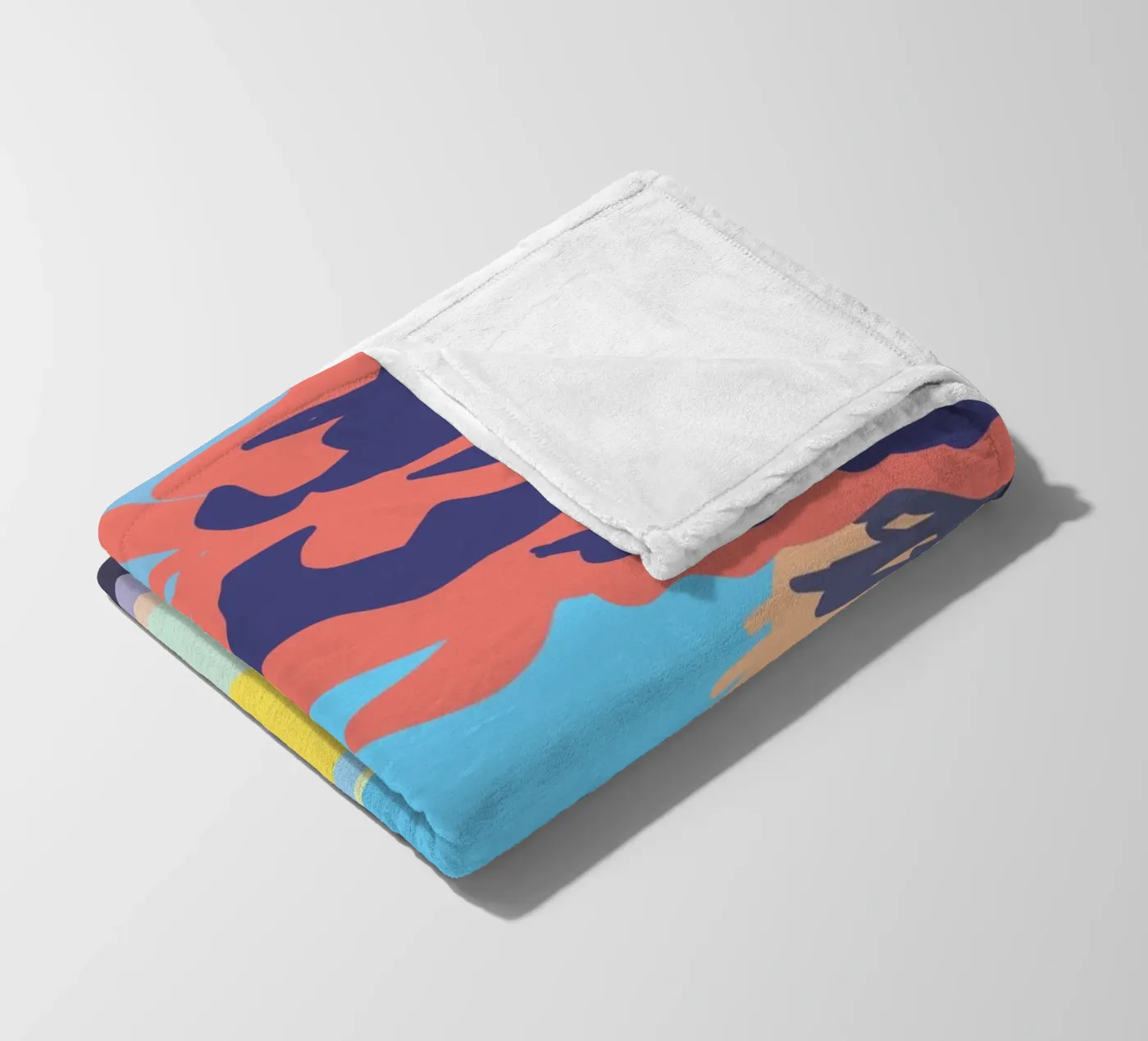 Summer Evening Cloud fleece blanket by Asobōze
