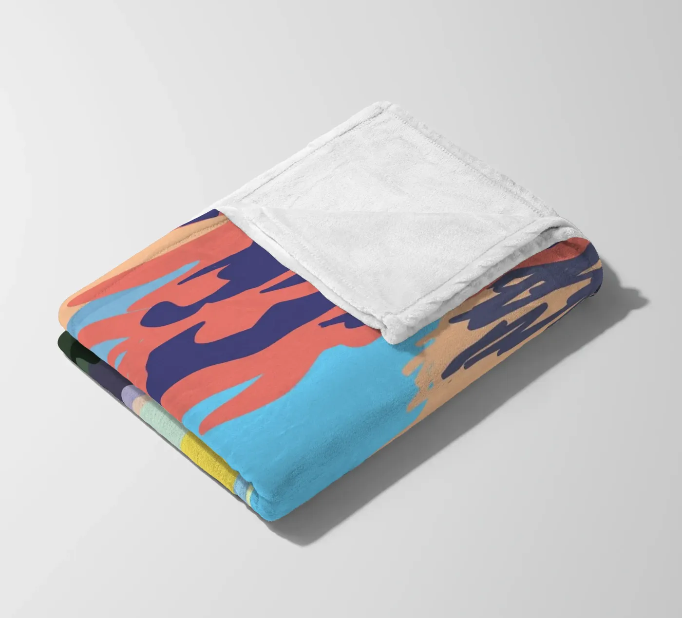 Summer Evening Cloud fleece blanket by Asobōze