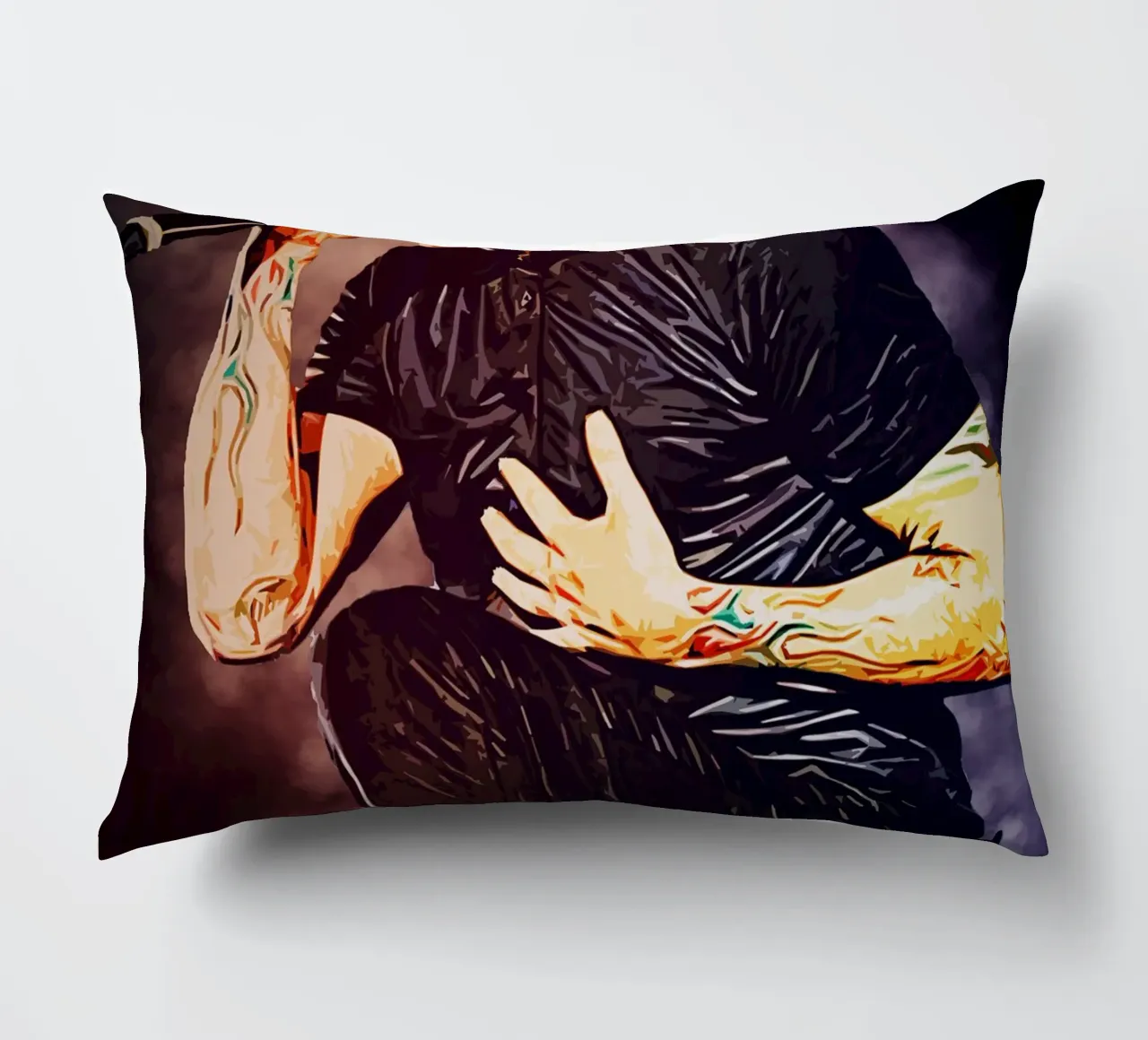 Arte di Bennington cuscino da neonartroom