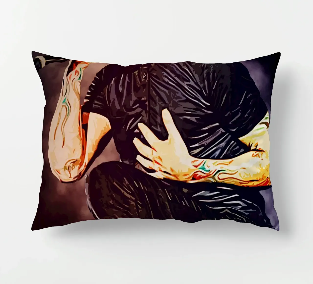 Arte di Bennington cuscino da neonartroom