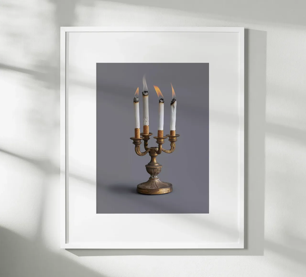 Candelabro fumador hahnemühle de 360brain
