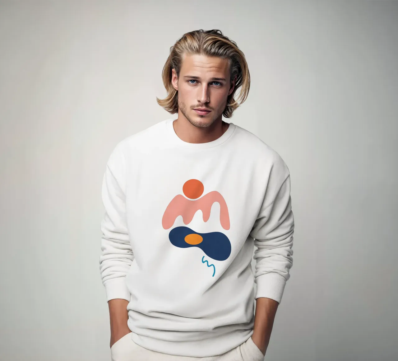 Forme del paesaggio 07 felpa da amini54