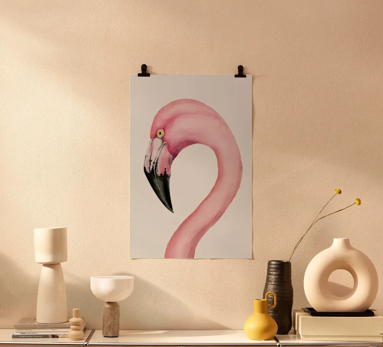 Flamingo poster da typealive