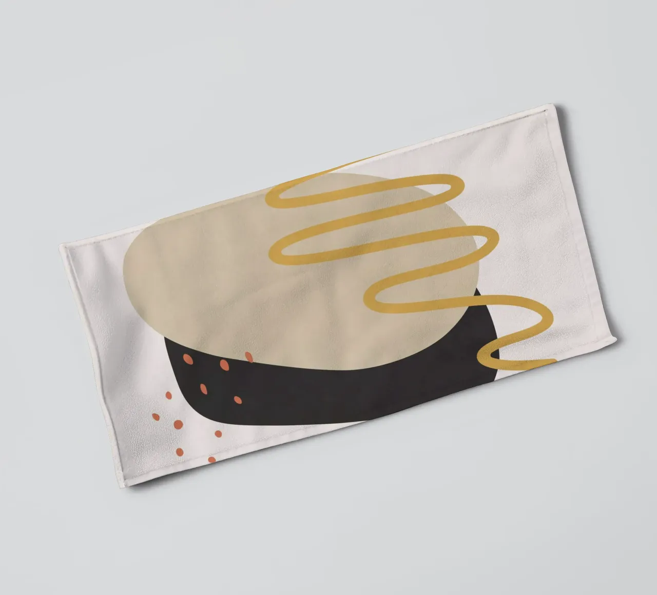Landscape Shapes 09 towel by amini54
