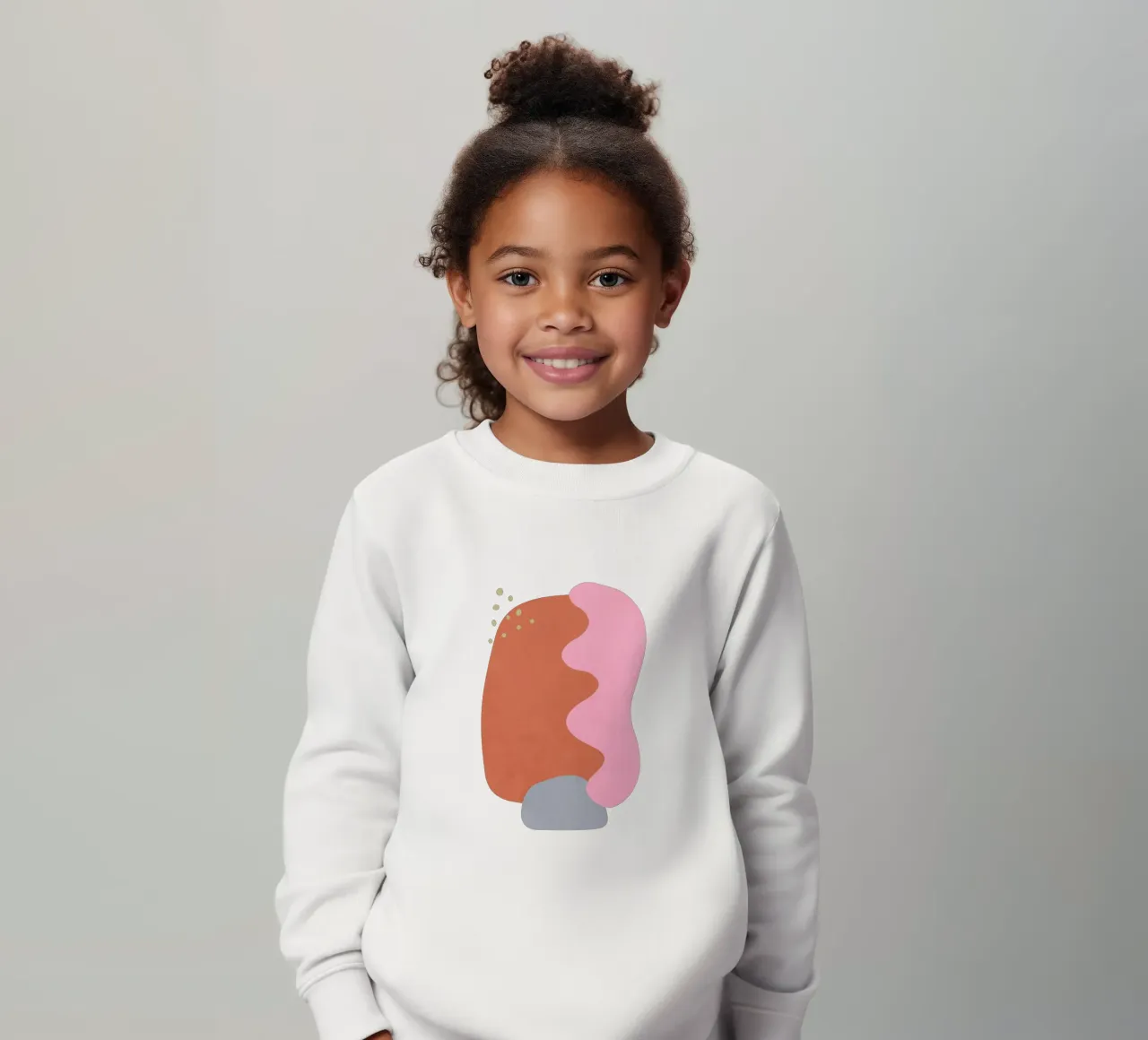 Landscape Shapes 10 kids sweatshirt by amini54