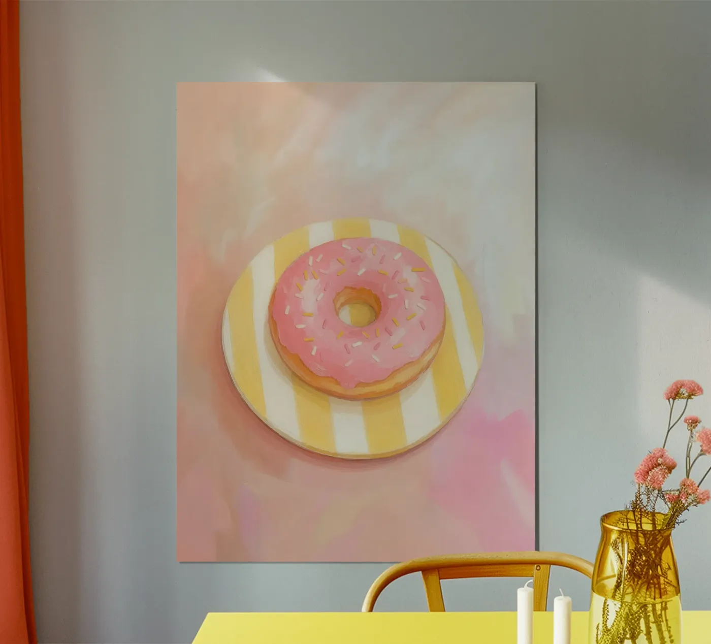 Donut time poster by Happyfacespace