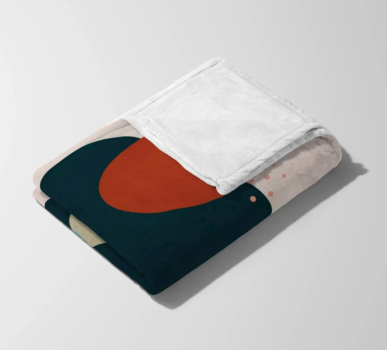 Landscape Shapes 11 fleece blanket by amini54