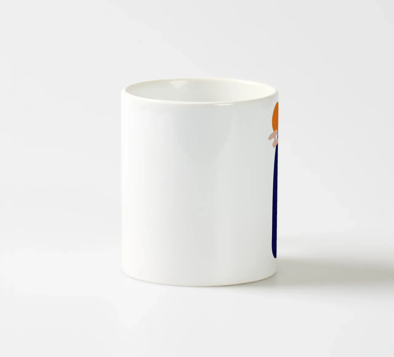 Landscape Shapes 12 ceramic mug by amini54