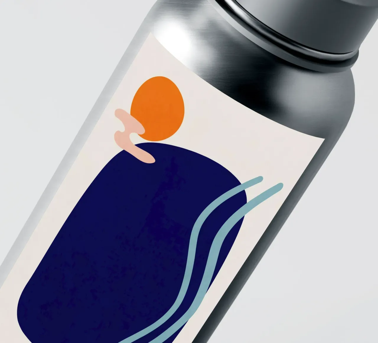 Landscape Shapes 12 sticker by amini54