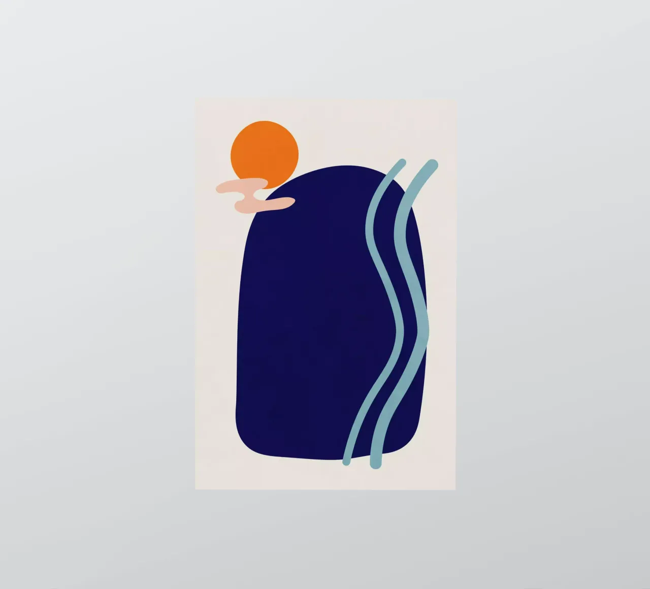 Landscape Shapes 12 sticker by amini54