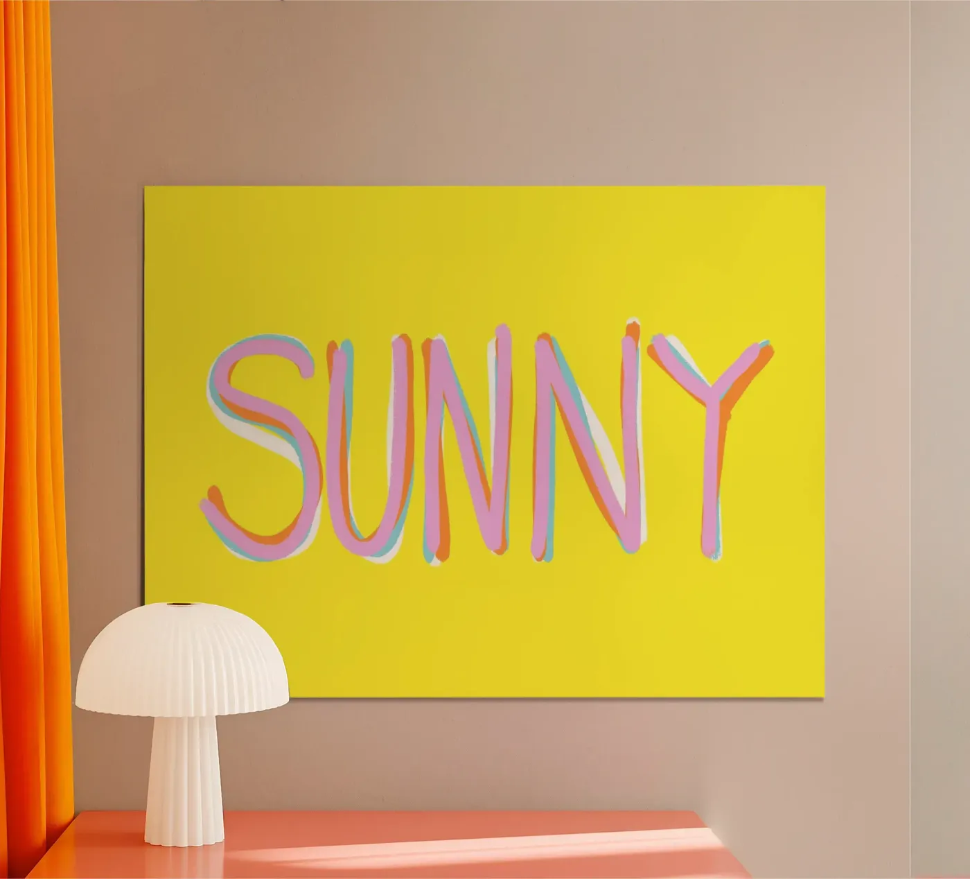 Sonnig Poster von All Colours