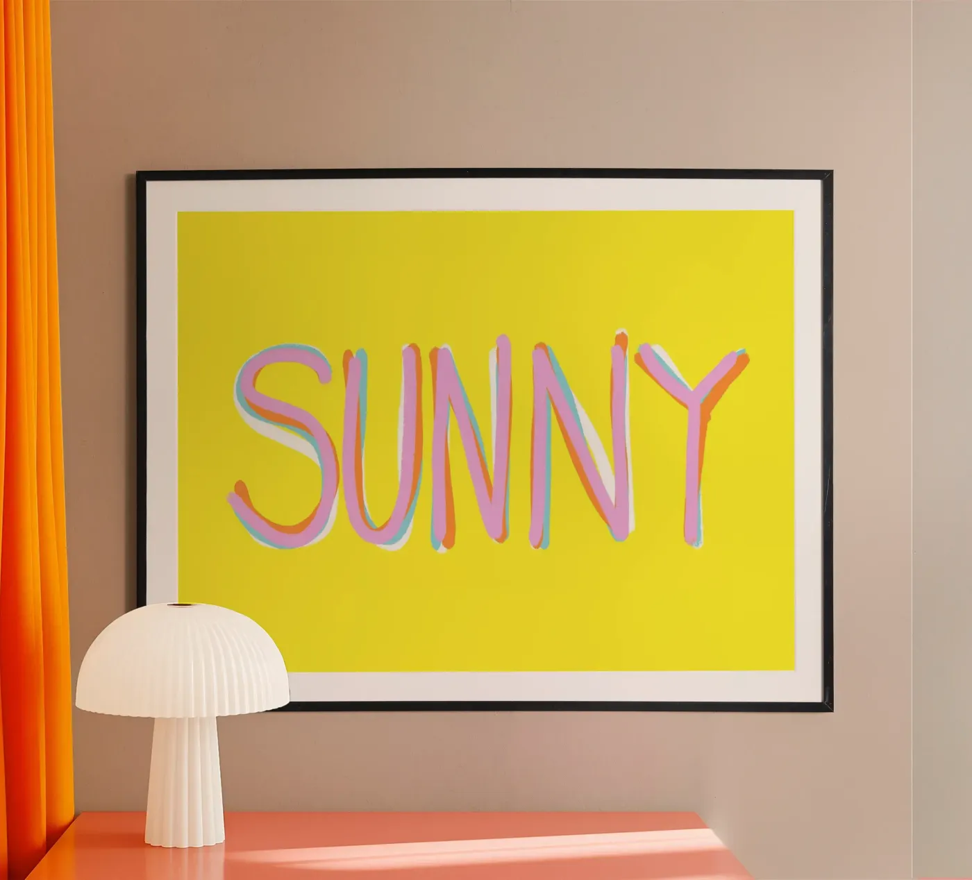 Sonnig Poster von All Colours