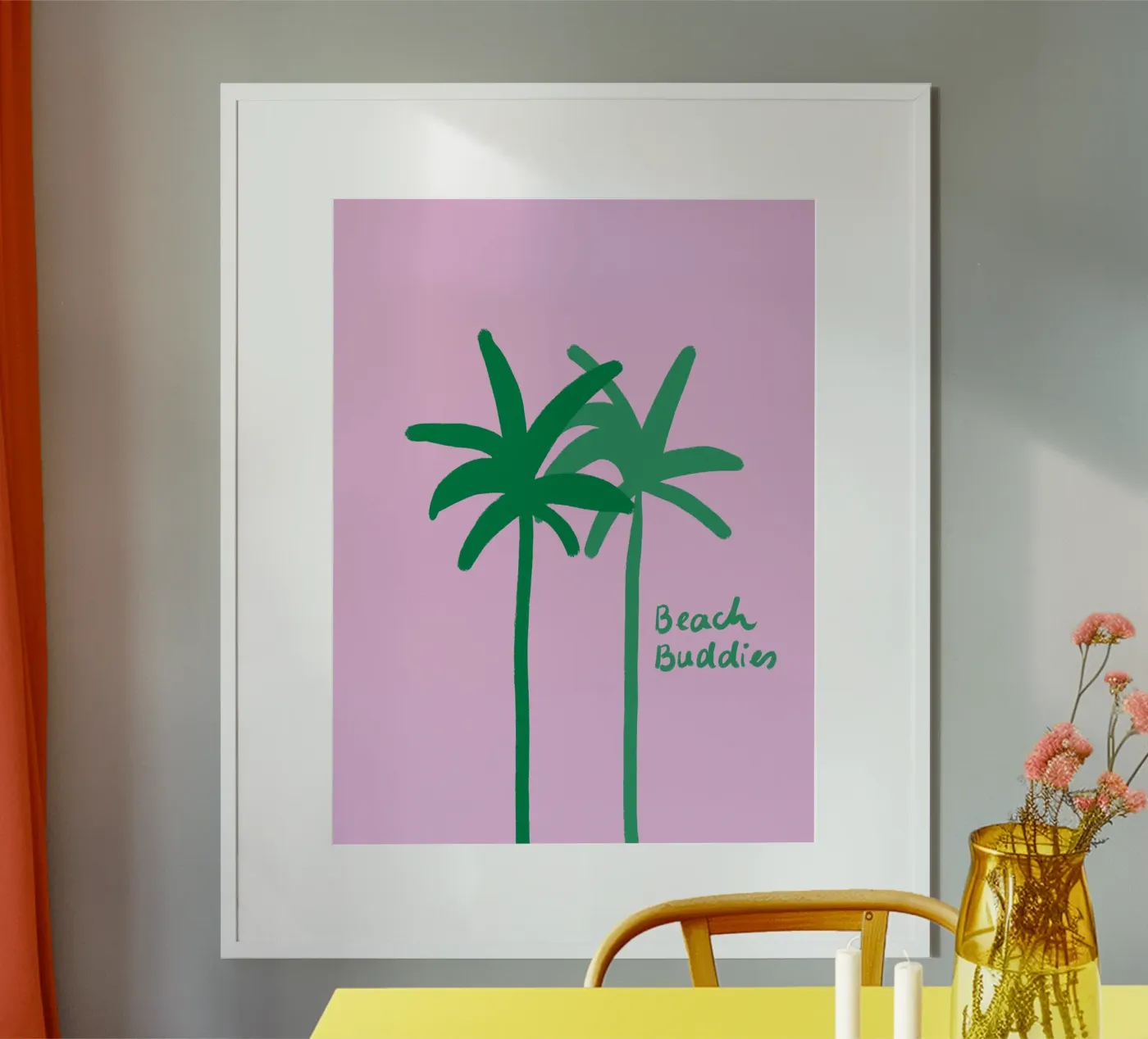 Palms poster by All Colours