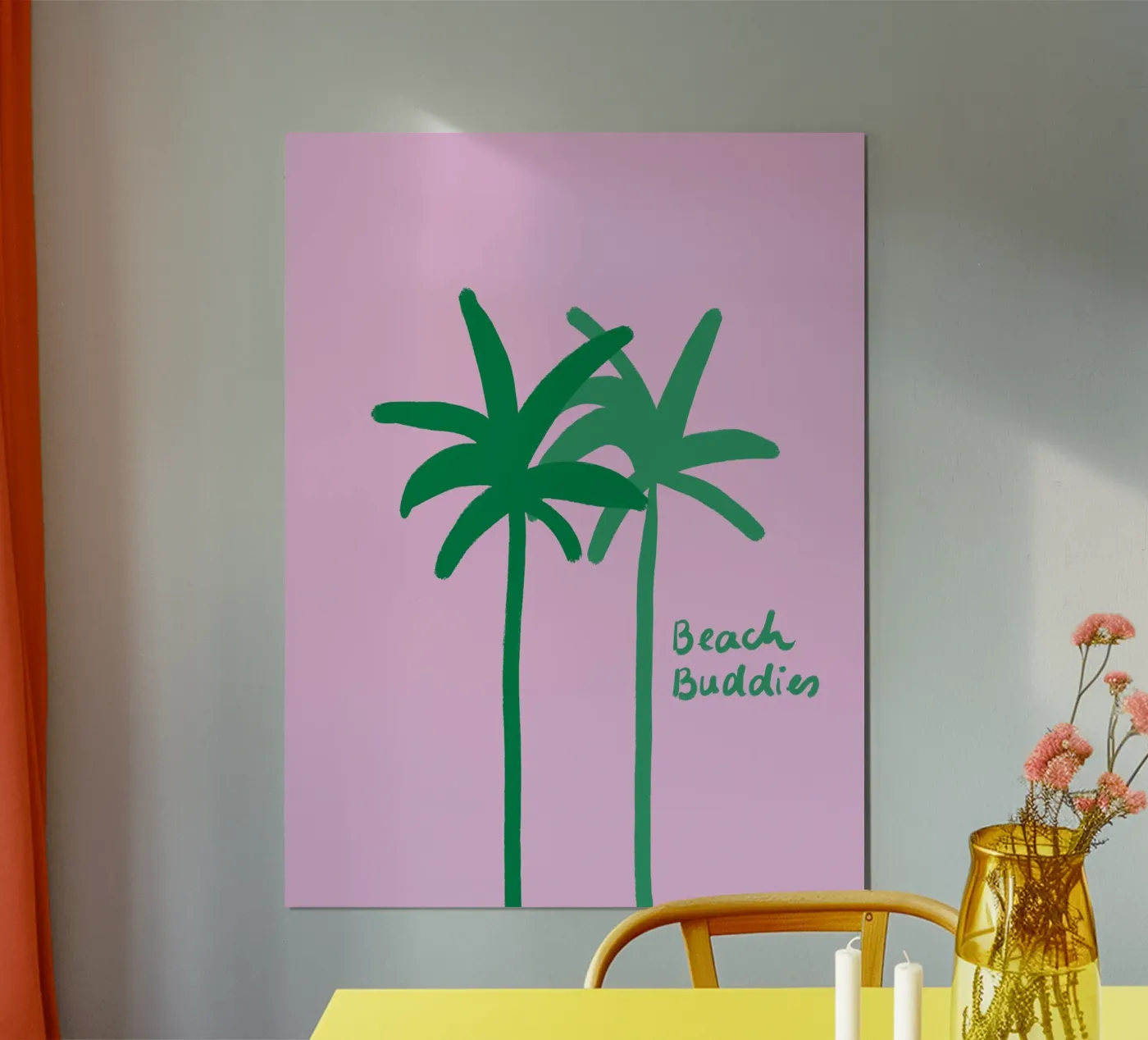 Palms poster by All Colours