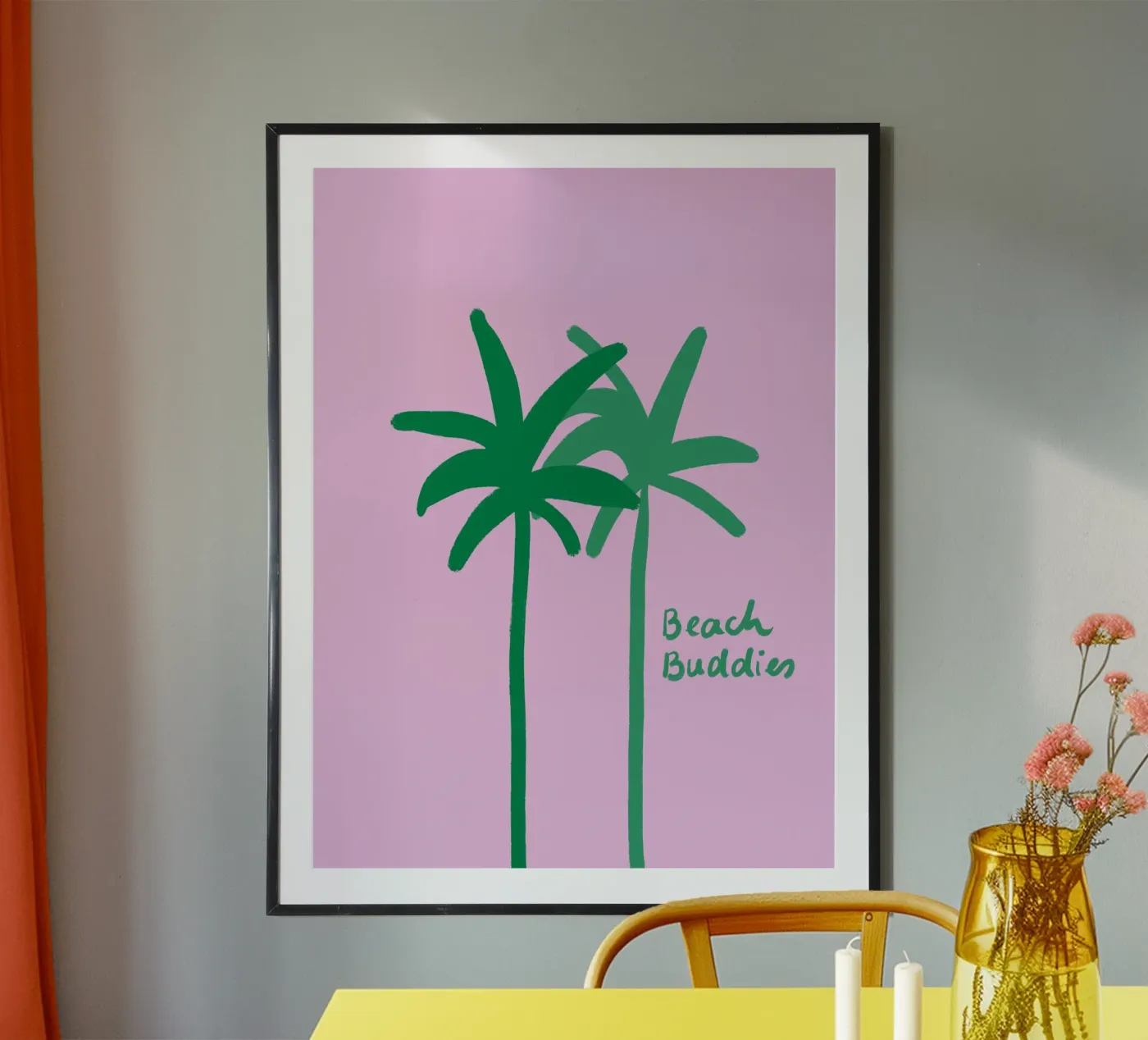 Palms poster by All Colours