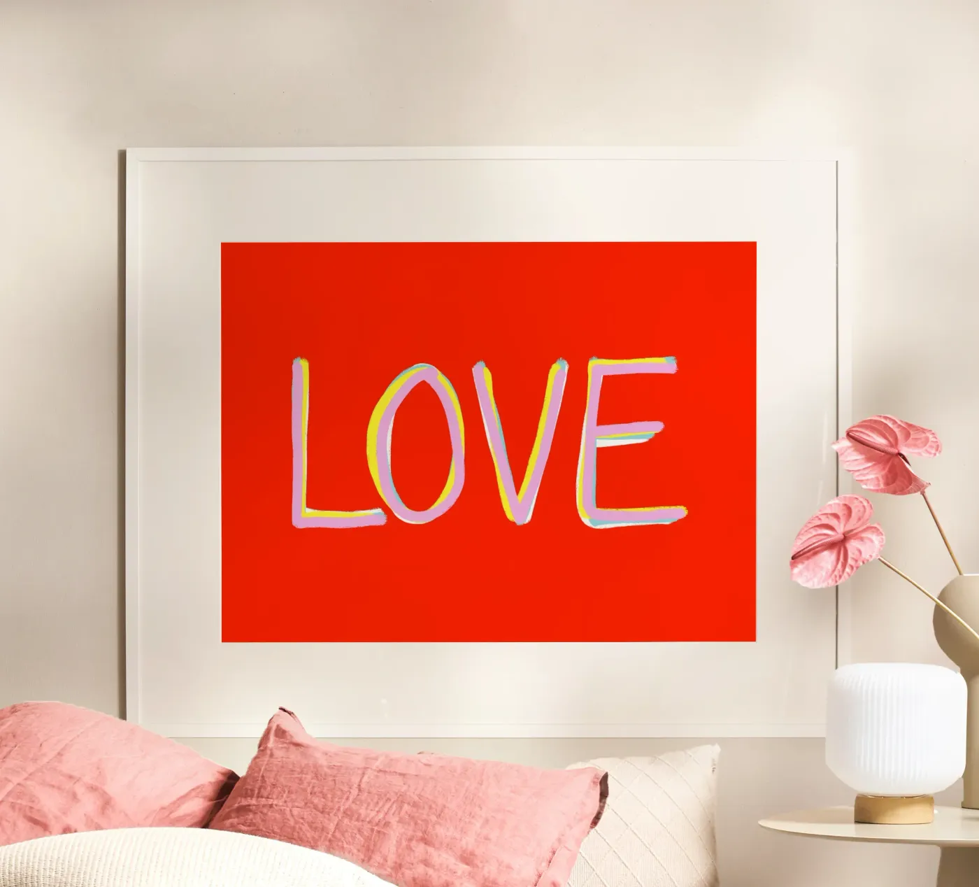 Liebe Poster von All Colours