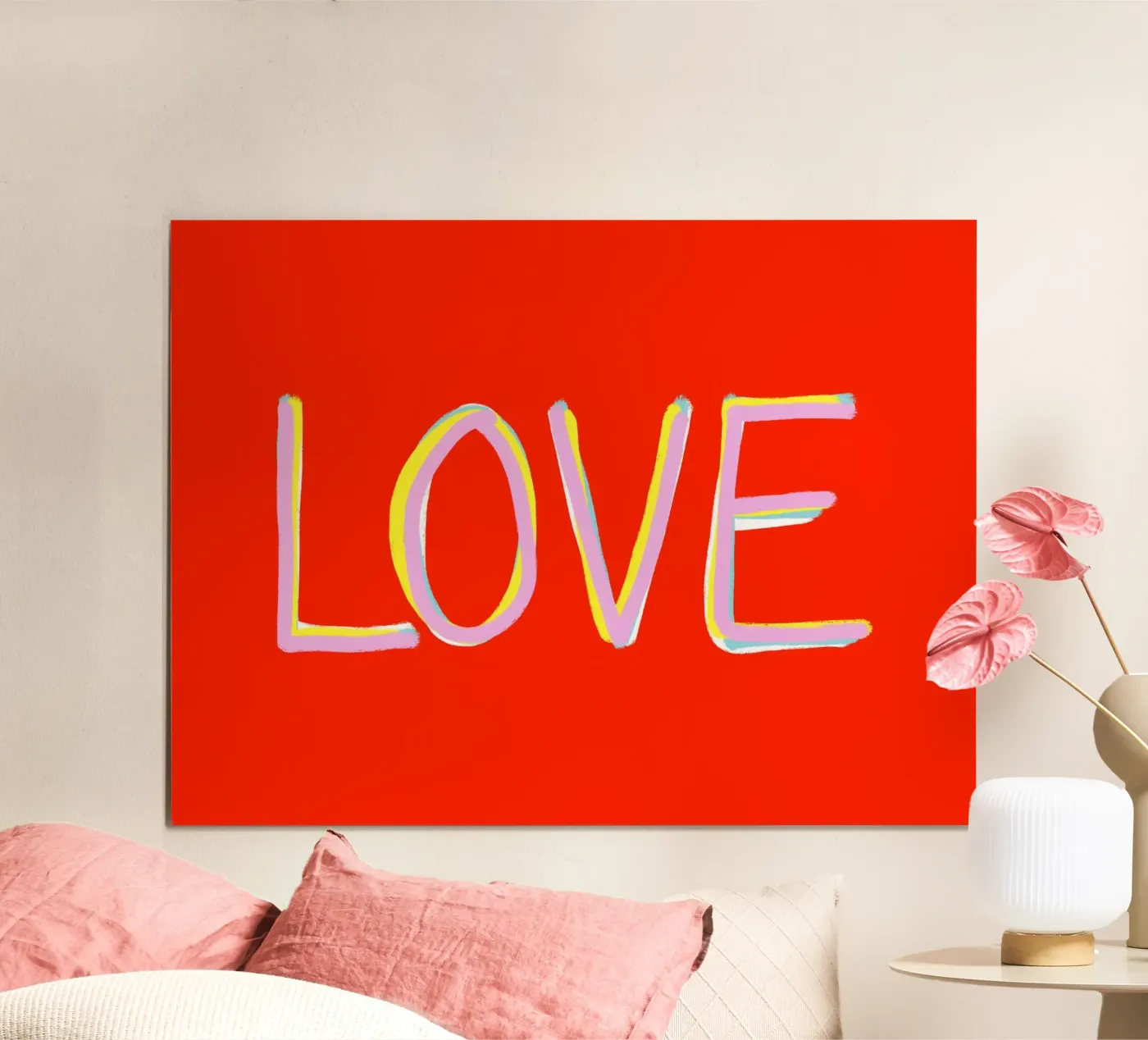 Liebe Poster von All Colours