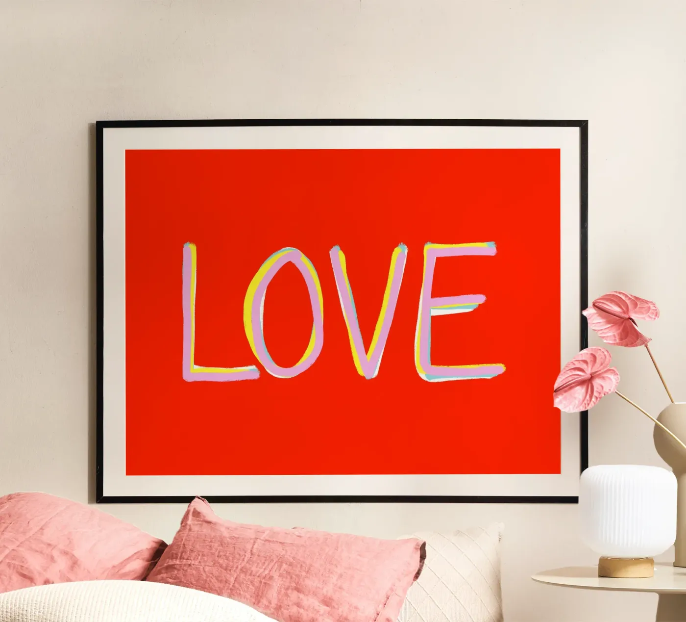 Liebe Poster von All Colours