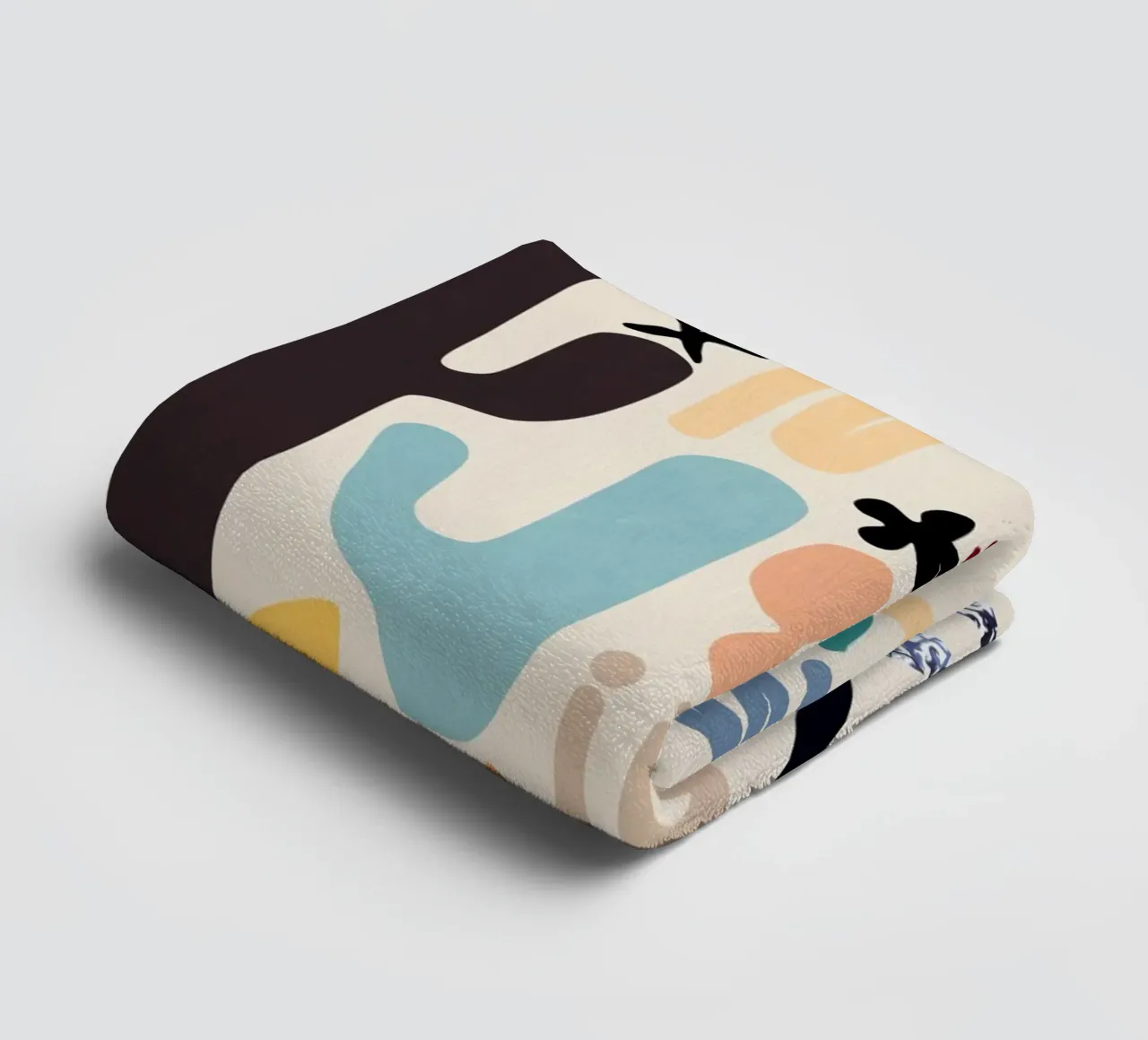Desert Flora towel by amini54