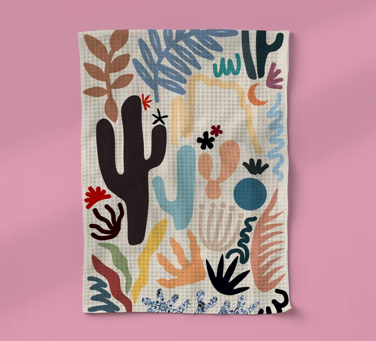 Desert Flora tea towel by amini54