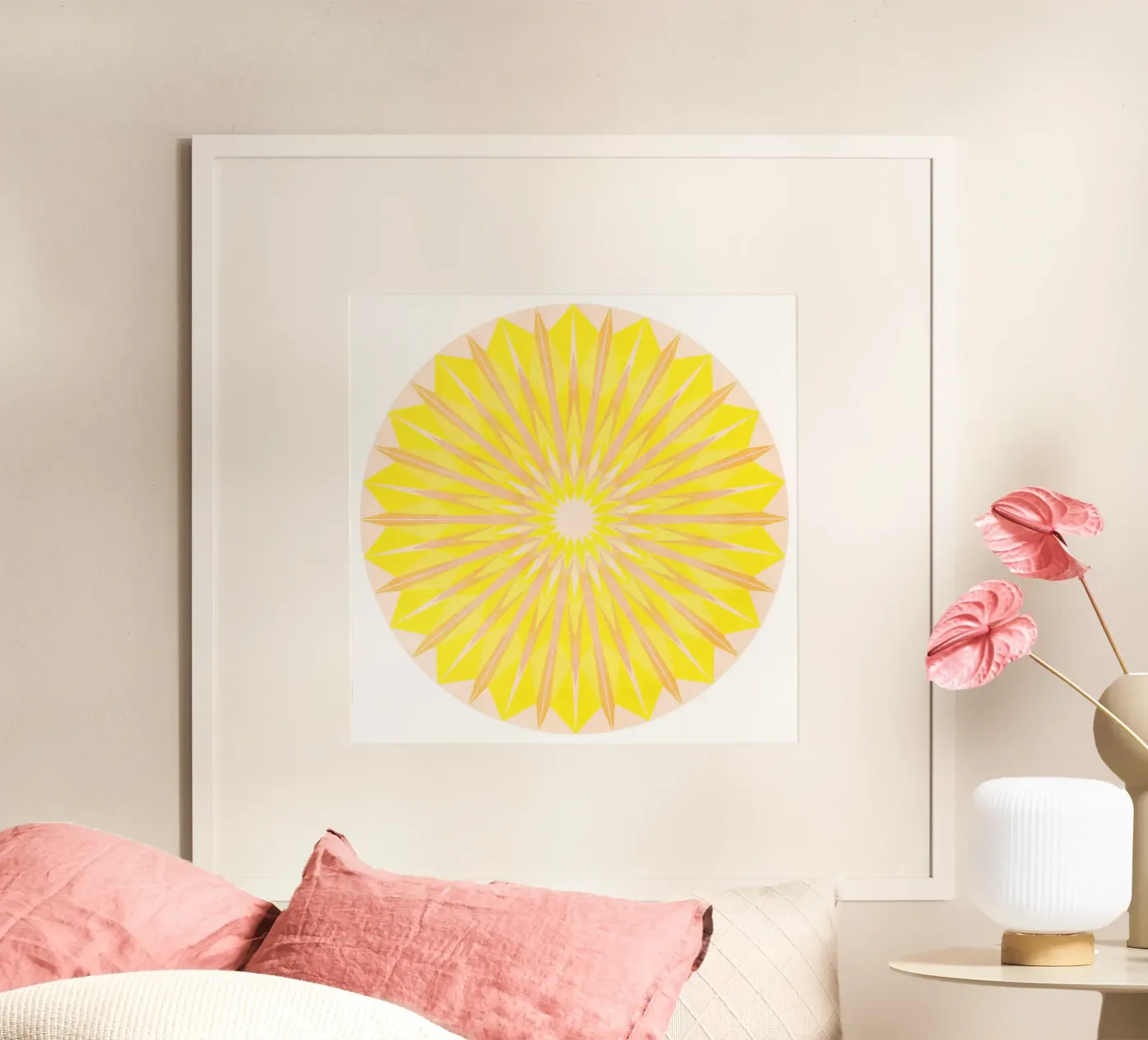 Bright Sunshine poster da Lines Inside