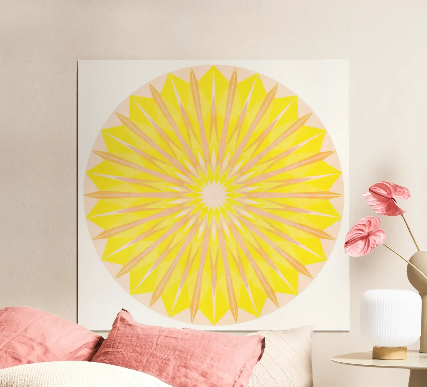 Bright Sunshine poster da Lines Inside