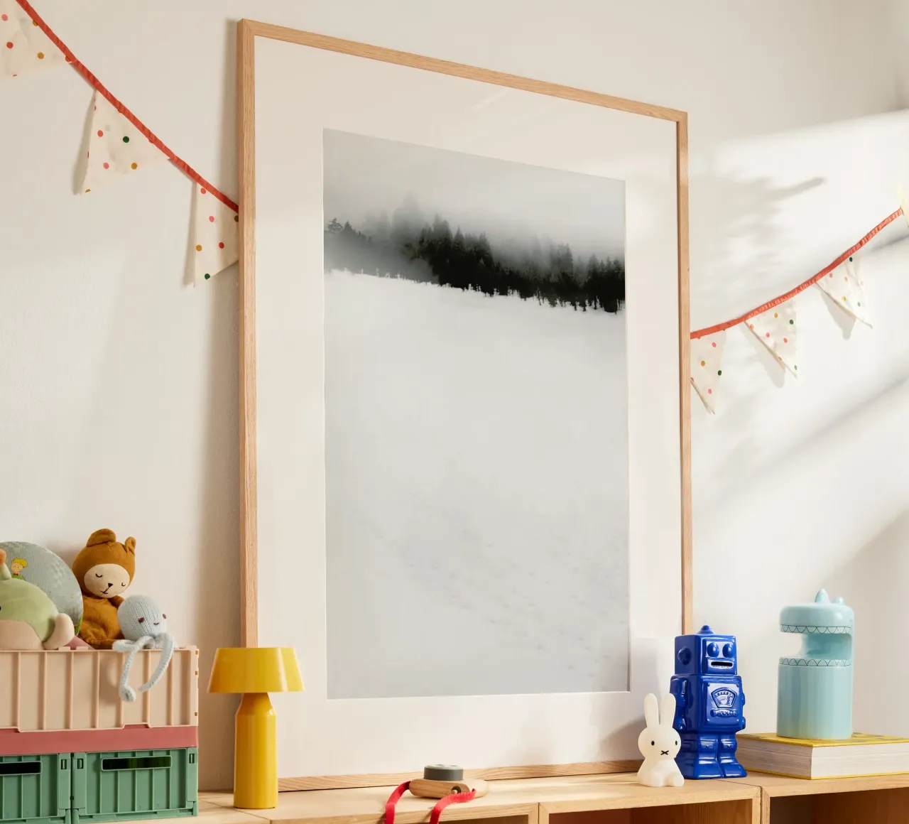 Landscape No. 30 poster con telaio in plastica da typealive