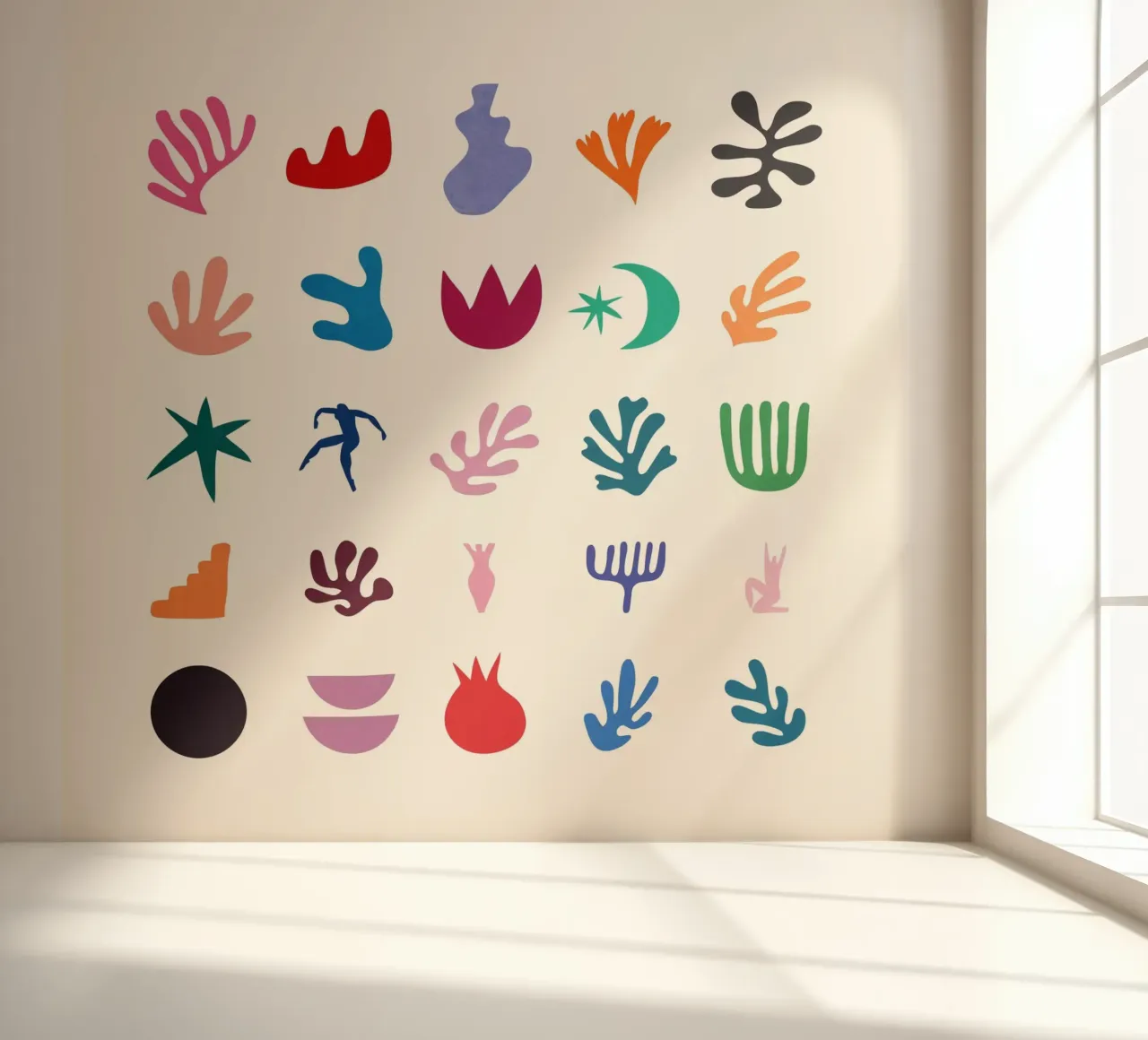 Matisse-elementen fotobehang van amini54