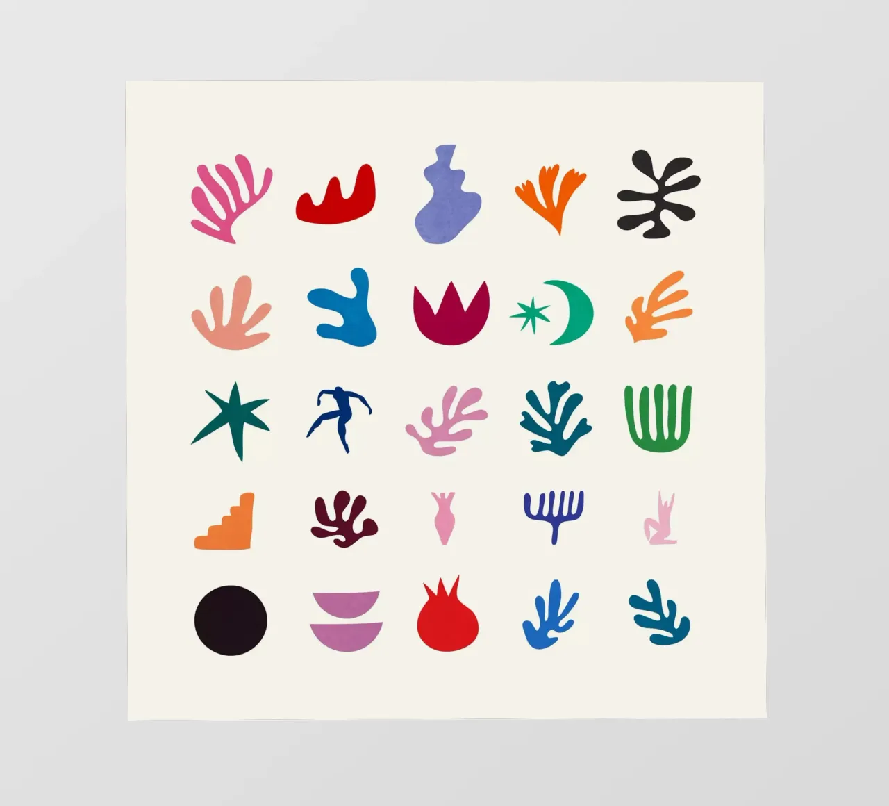 Matisse-elementen fotobehang van amini54