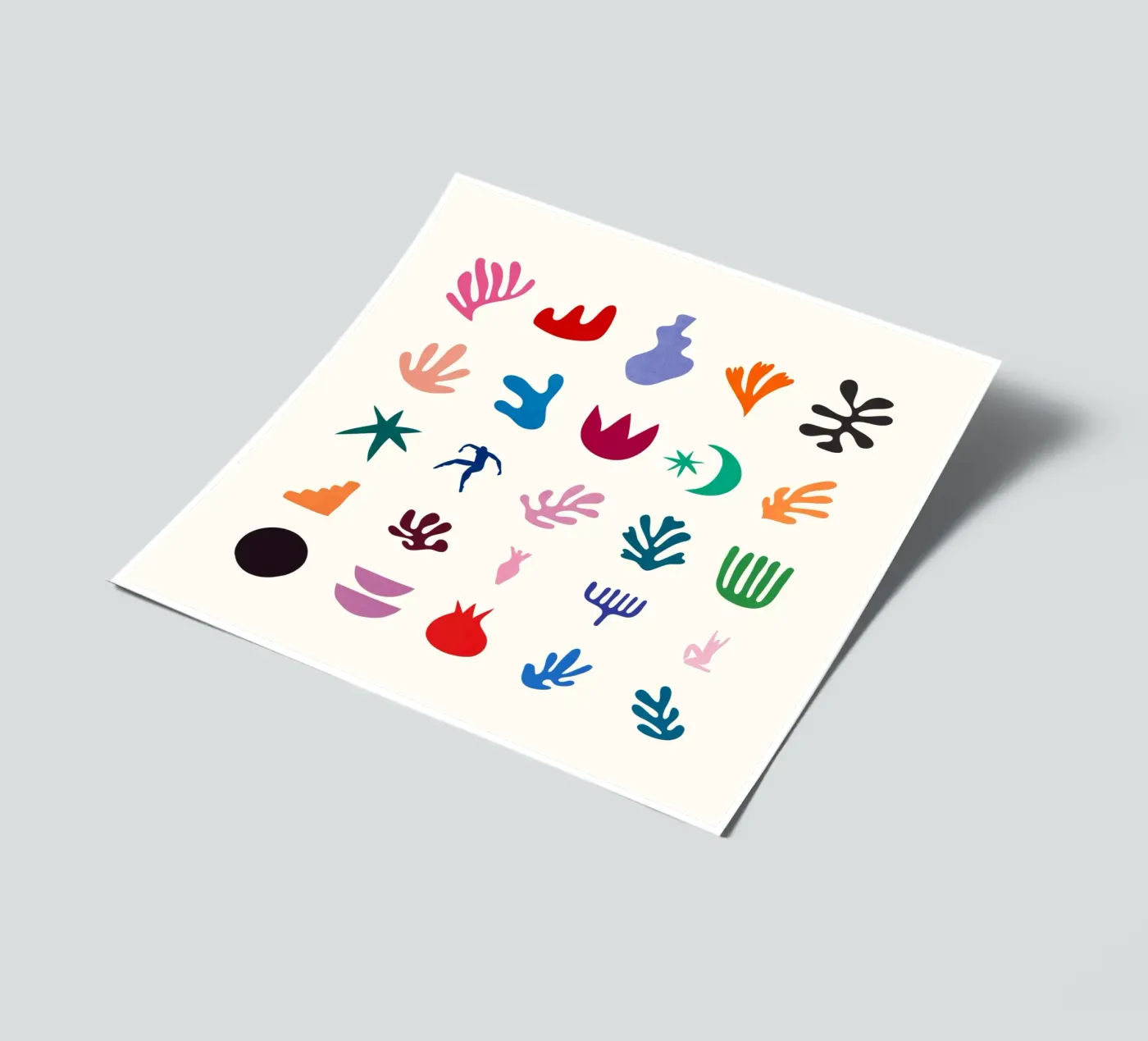 Matisse Elements Stickerbogen von amini54