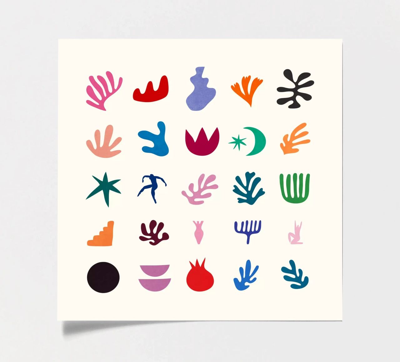 Matisse Elements Stickerbogen von amini54