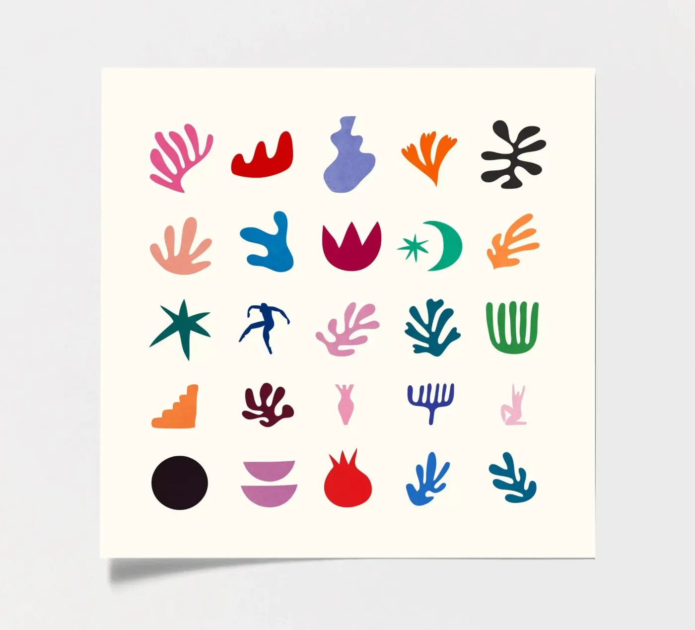 Matisse Elements Stickerbogen von amini54