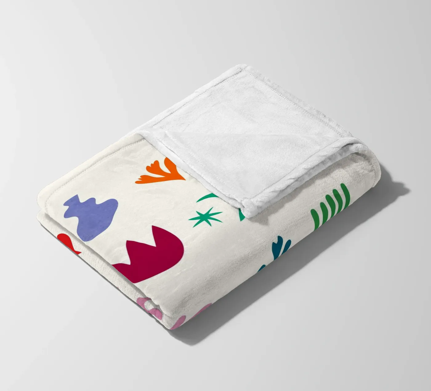 Elementi di Matisse coperta in pile da amini54