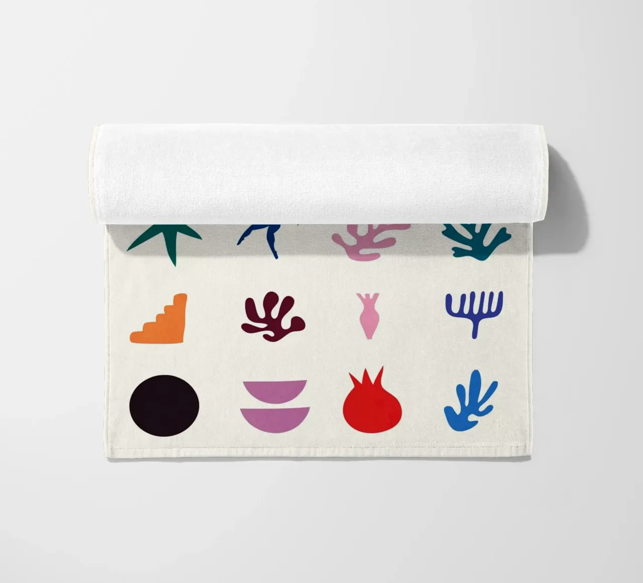 Matisse-elementen strandhanddoek van amini54