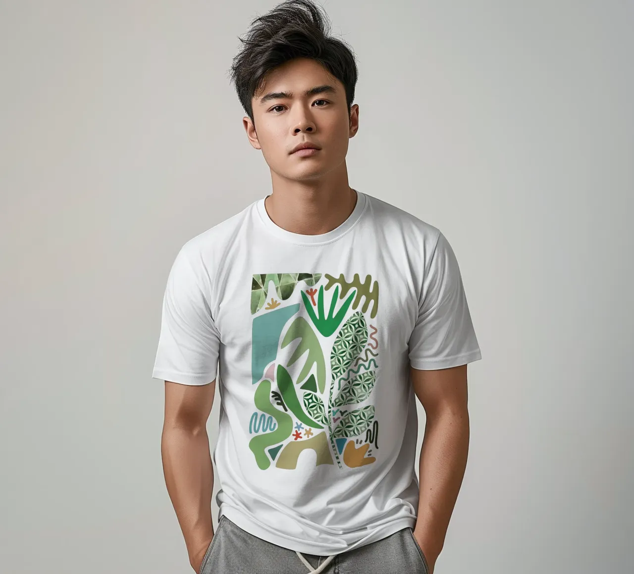 Palm Garden t-shirt by amini54